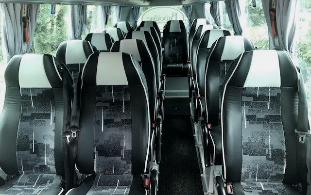 Our Executive 16 Seater Mini-Coach interior Our Executive 16 Seater Mini-Coach interior