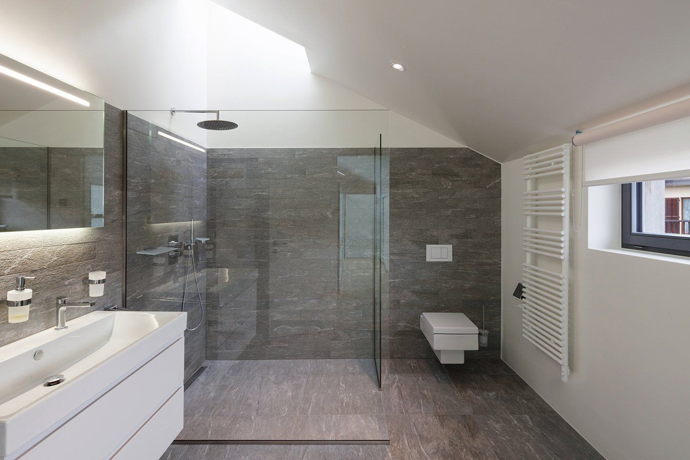 Window Repair — Glass Door Shower Room and Mirror in Yorba Linda, CA