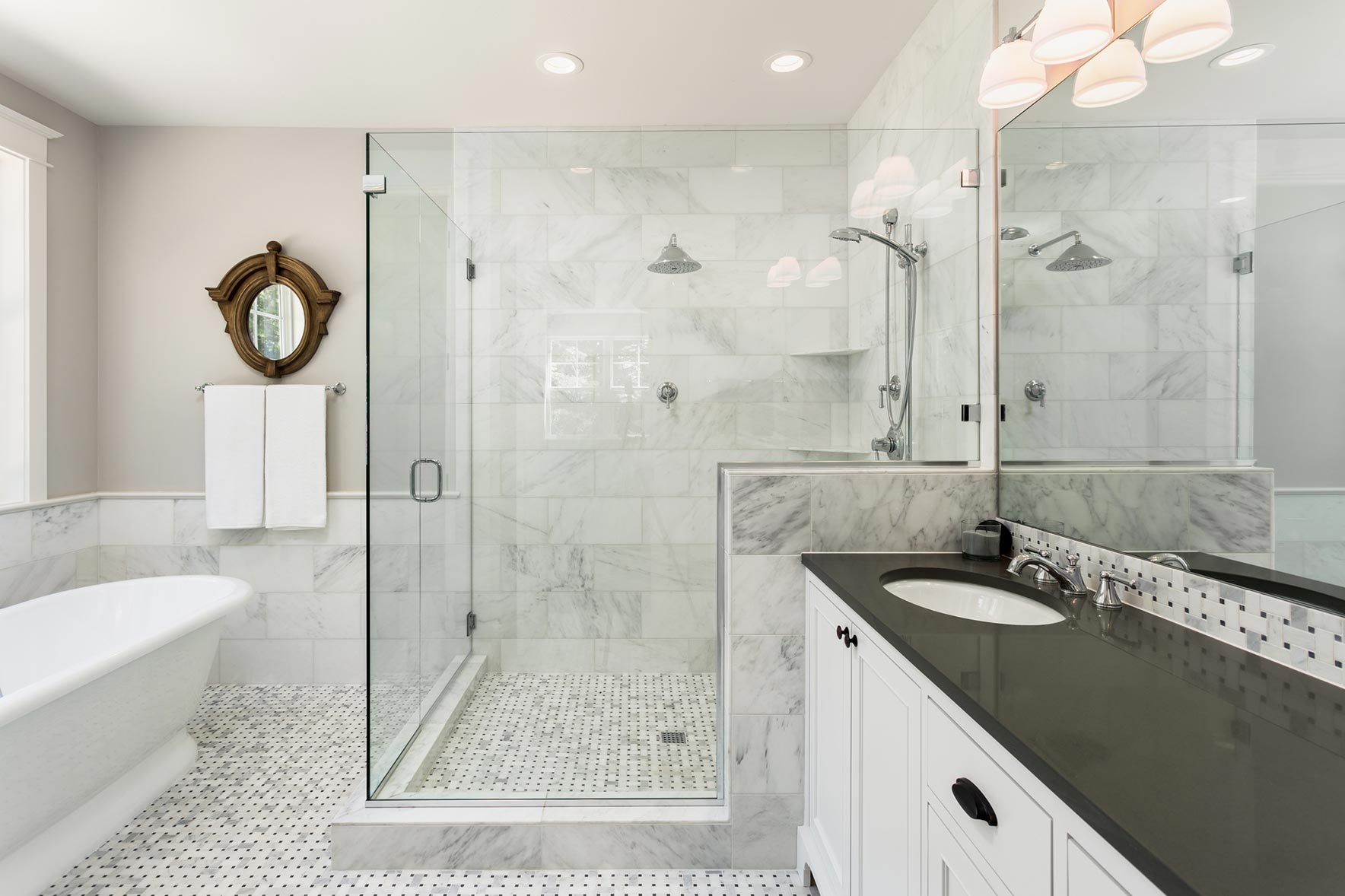 Shower Hardware — Glass Shower Door in Yorba Linda, CA
