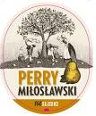 The logo for perry miloslawski is a circle with a tree and a pear on it.