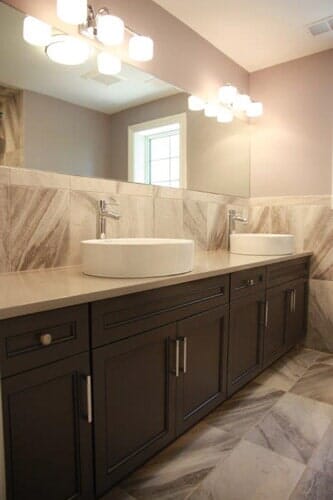 Bathroom Counter and Sink - bathroom remodeling in Piscataway, NJ