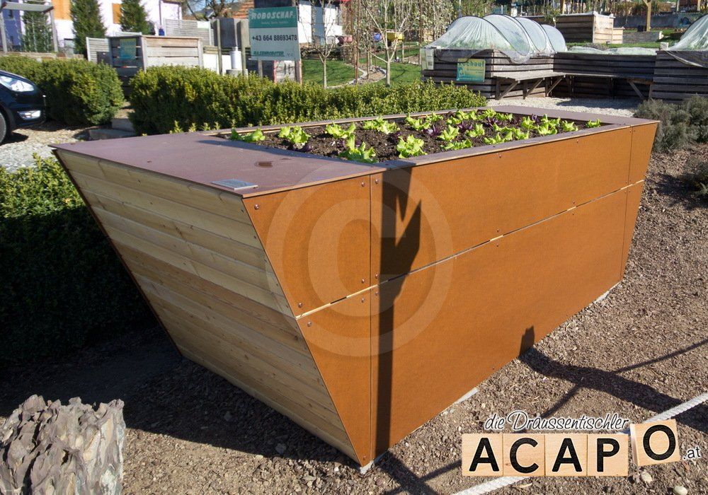 Hochbeet modern