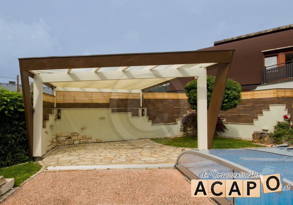 Pergola schräg