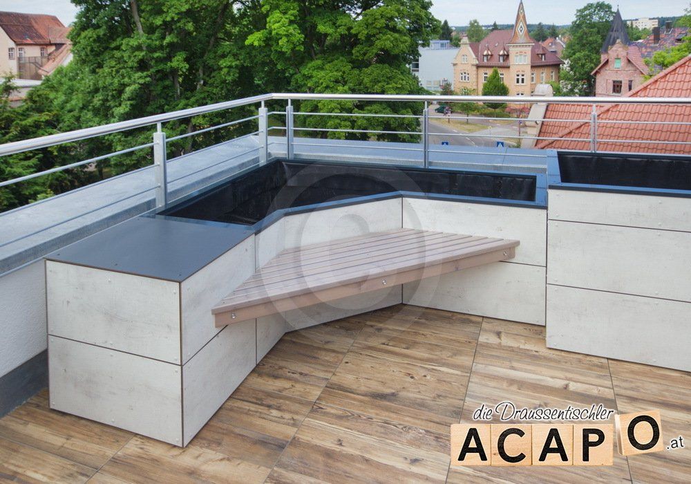 Pflanzentröge Dachterrasse