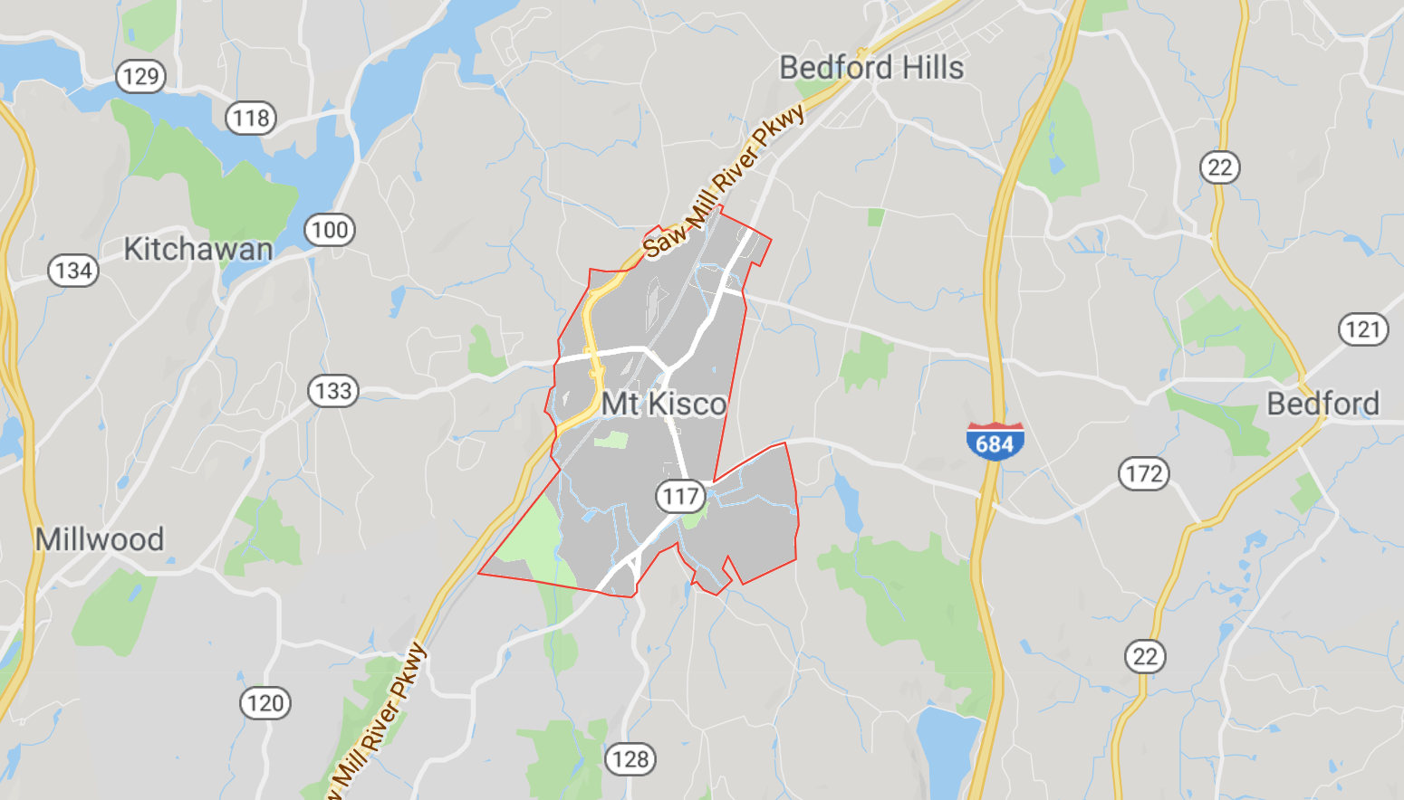 Mount Kisco Geography