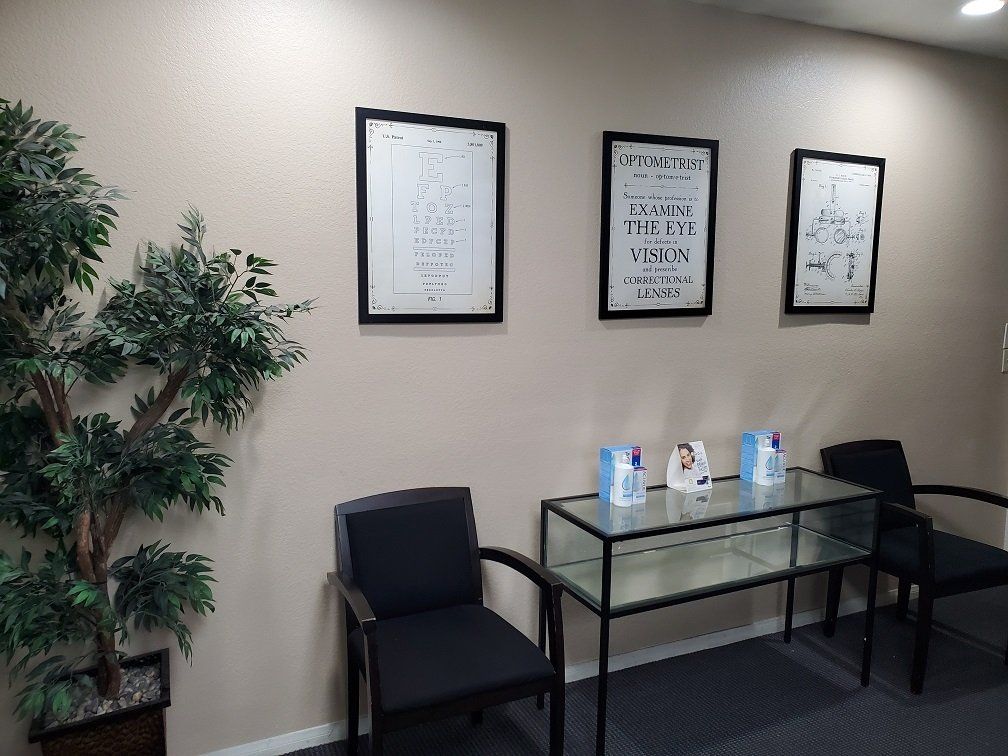 Office Waiting Area — Chino, CA — Chino Optometry Center Office Waiting Area — Chino, CA — Chino Optometry Center