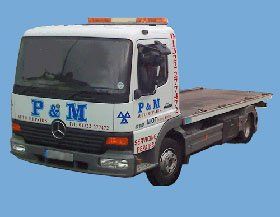 Recovery service - Dartford, Kent - P & M Autos - Truck Recovery service - Dartford, Kent - P & M Autos - Truck
