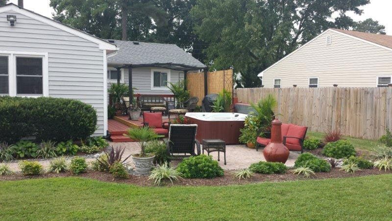Cantrell Patio2 After — Chesapeake, VA — Brooks Landscaping, Inc.