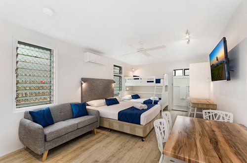 self-contained family studio