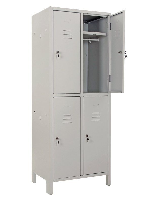 monoblocco con 4 armadietti