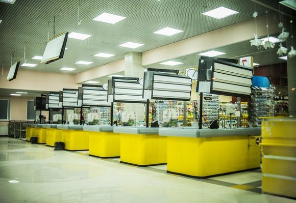 casse al supermercato