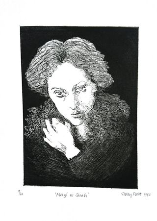 meryl streep etching
