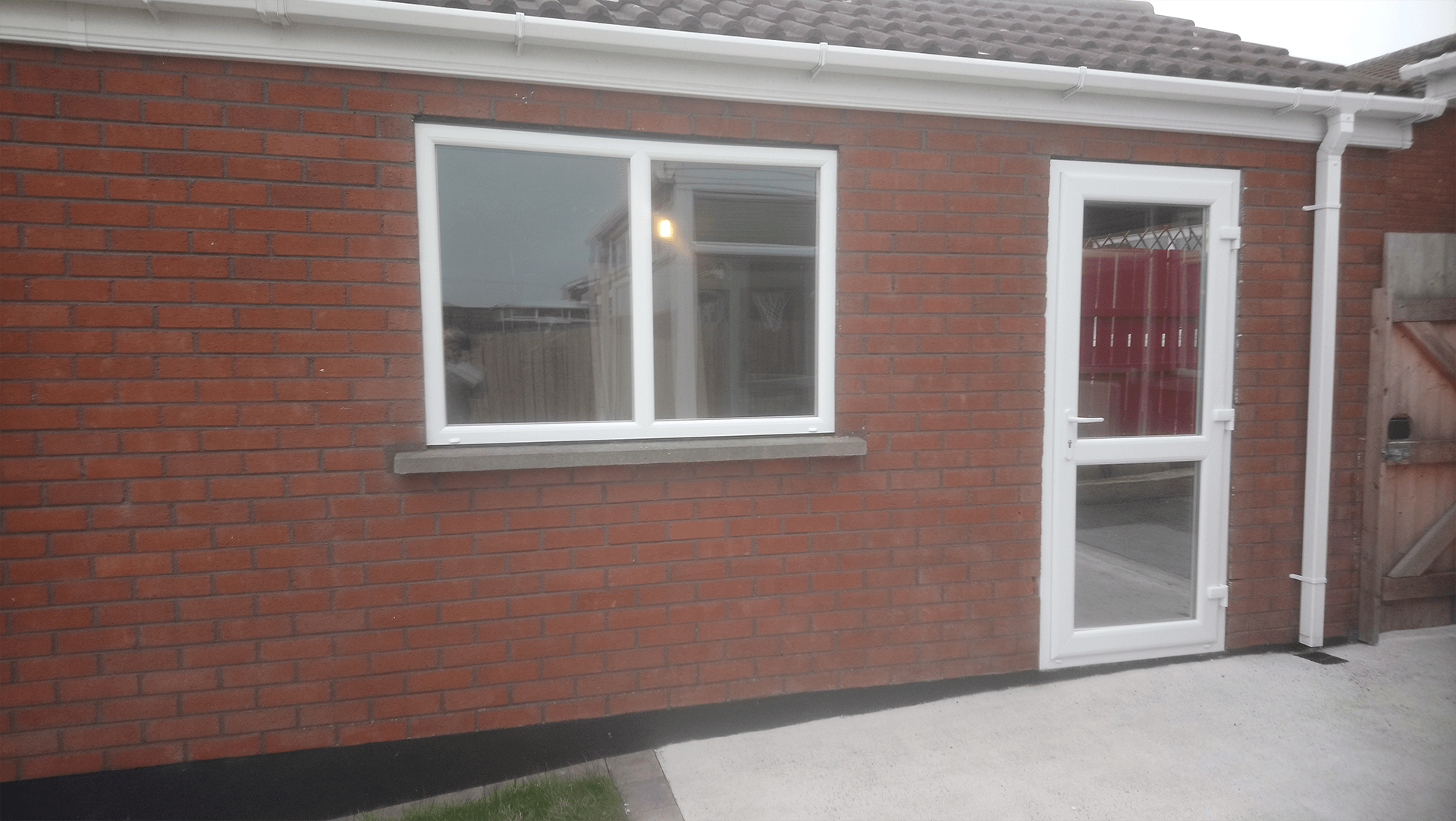 brick doors