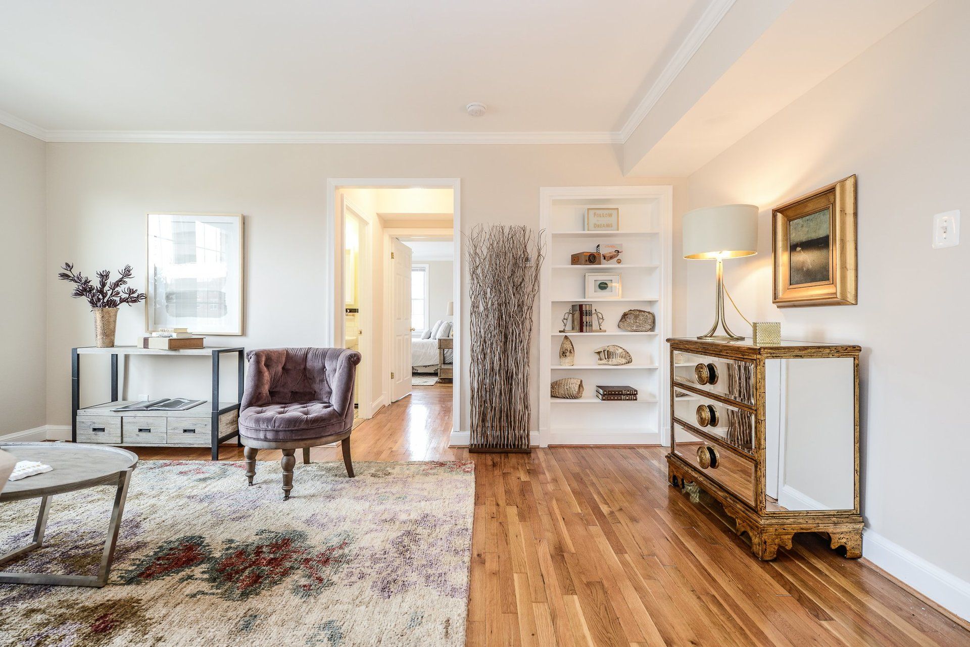 Original Long Plank Hardwood Floors