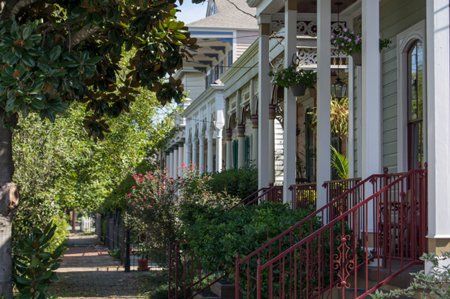 new orleans, residential neighborhood