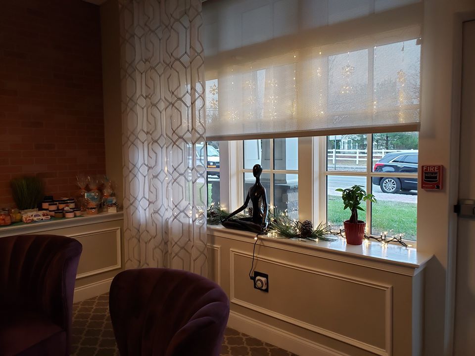 Side View of Receiving Area — Oceanport, NJ — Red Birch Spa
