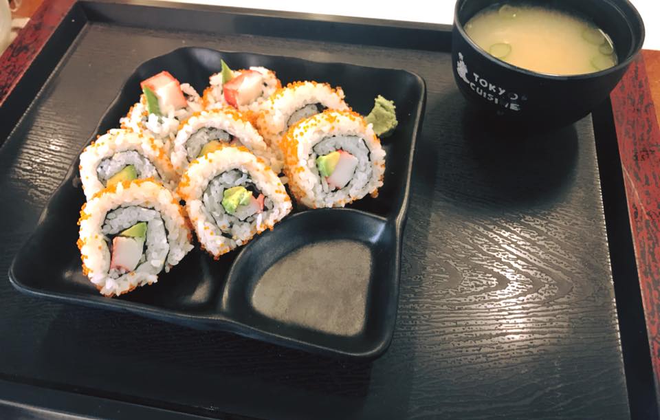 sushi plate