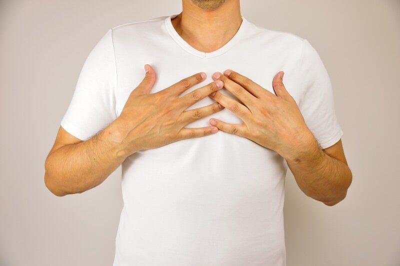 Heat Treatments — Man with Respiration Problems in Bakersfield, CA