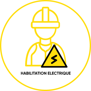 Formation habilitation électriques Logo formation habilitation électriques