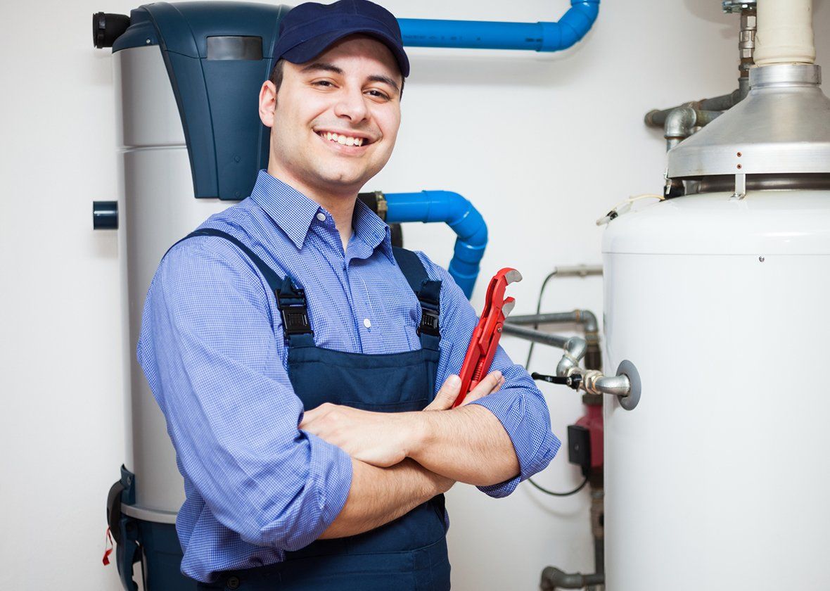 Plumber in Water Heater — Lehighton, PA — Frable Plumbing Plumber in Water Heater — Lehighton, PA — Frable Plumbing