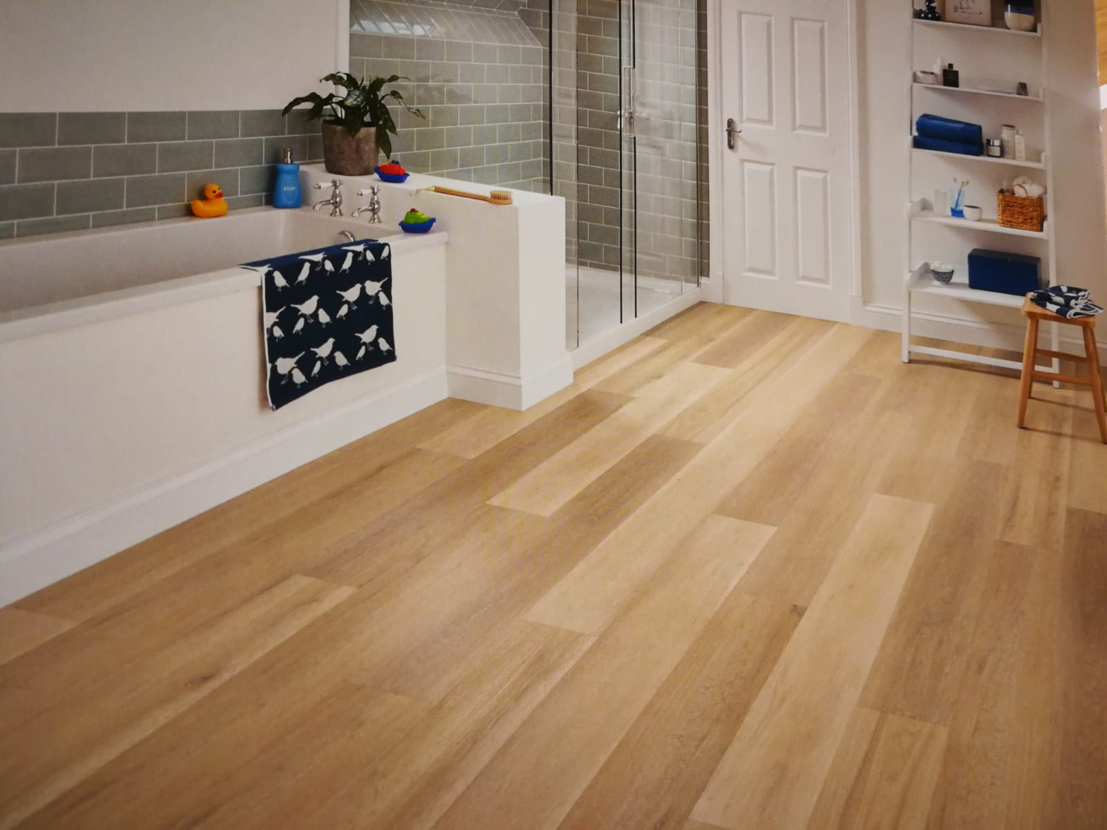 Pavimenti in PVC e parquet
