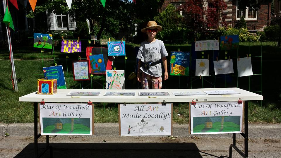 Max's Kids of Woodfield art gallery at Woodfield's fair.