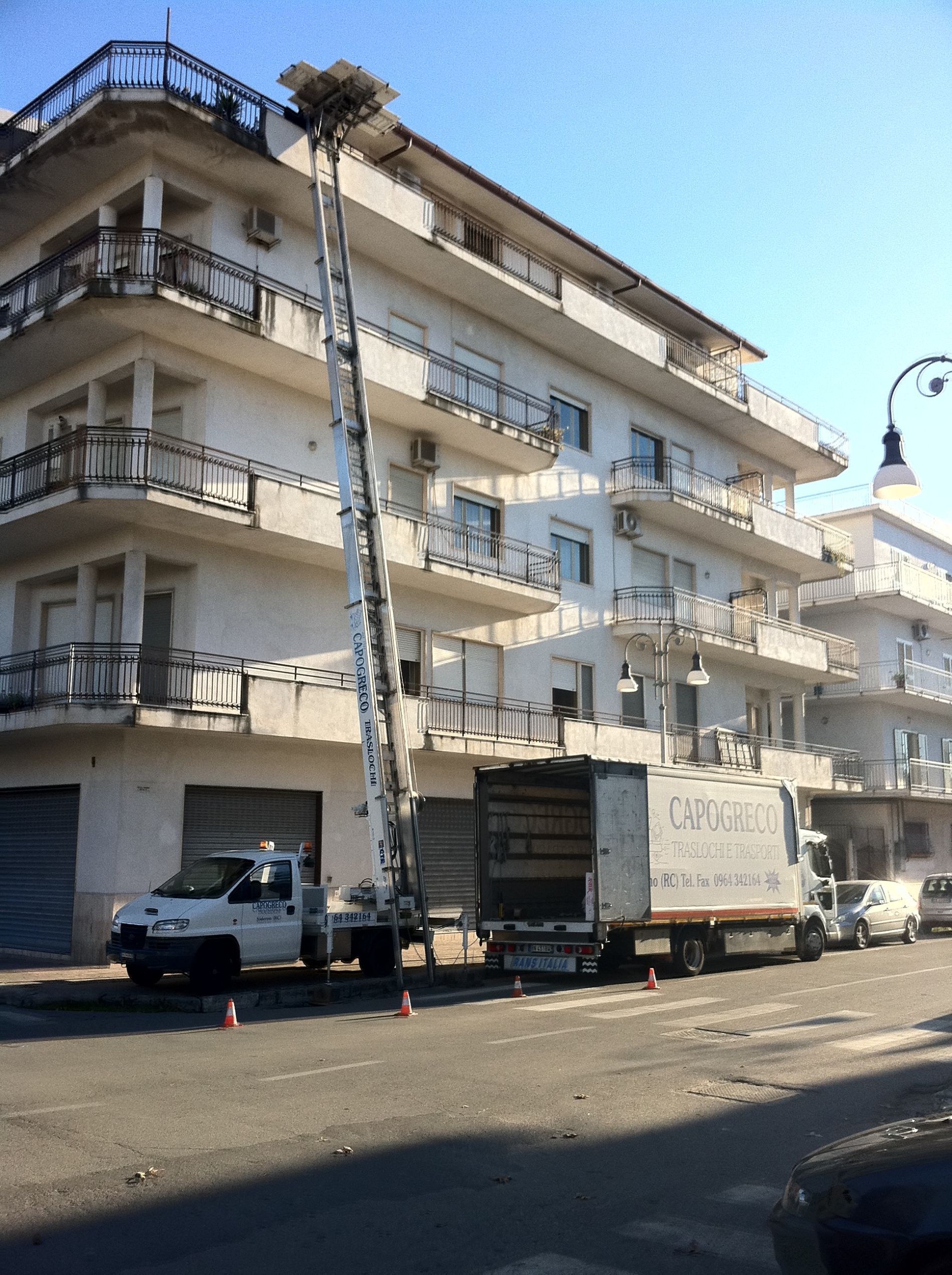trasloco piani alti
