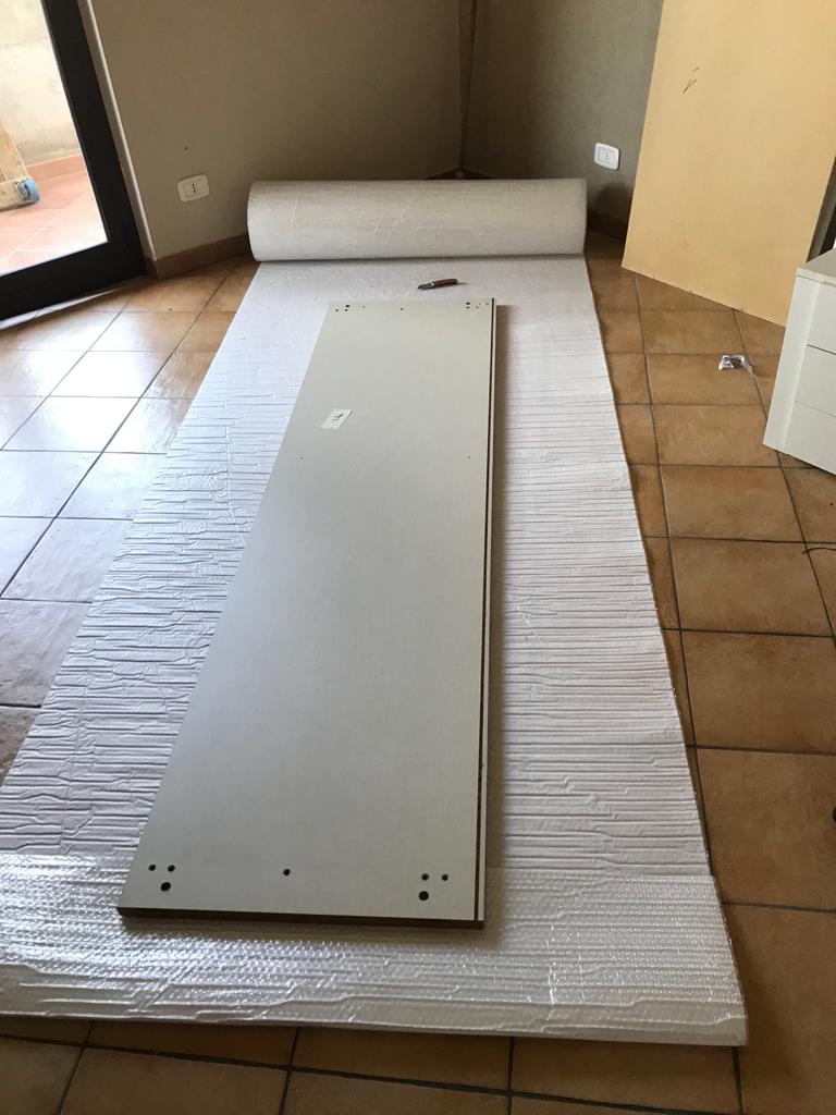 mobili impacchettati