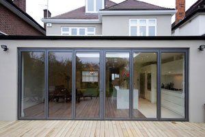 glass door