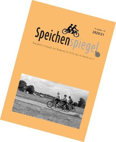 Umschlag vom Speichenspiegel 2020/2021 in der Papierversion