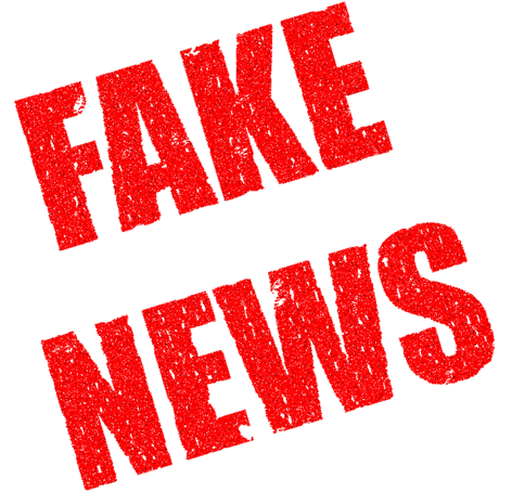 Das Bild zeigt die Worte Fake News (Englisch für Falschinformation)