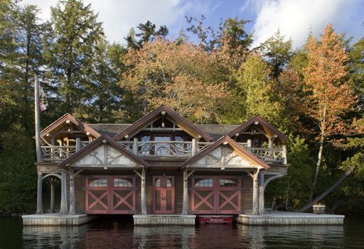Kiwassa - 01 Boathouse architect in Adirondack Mountains | Adirondack Design