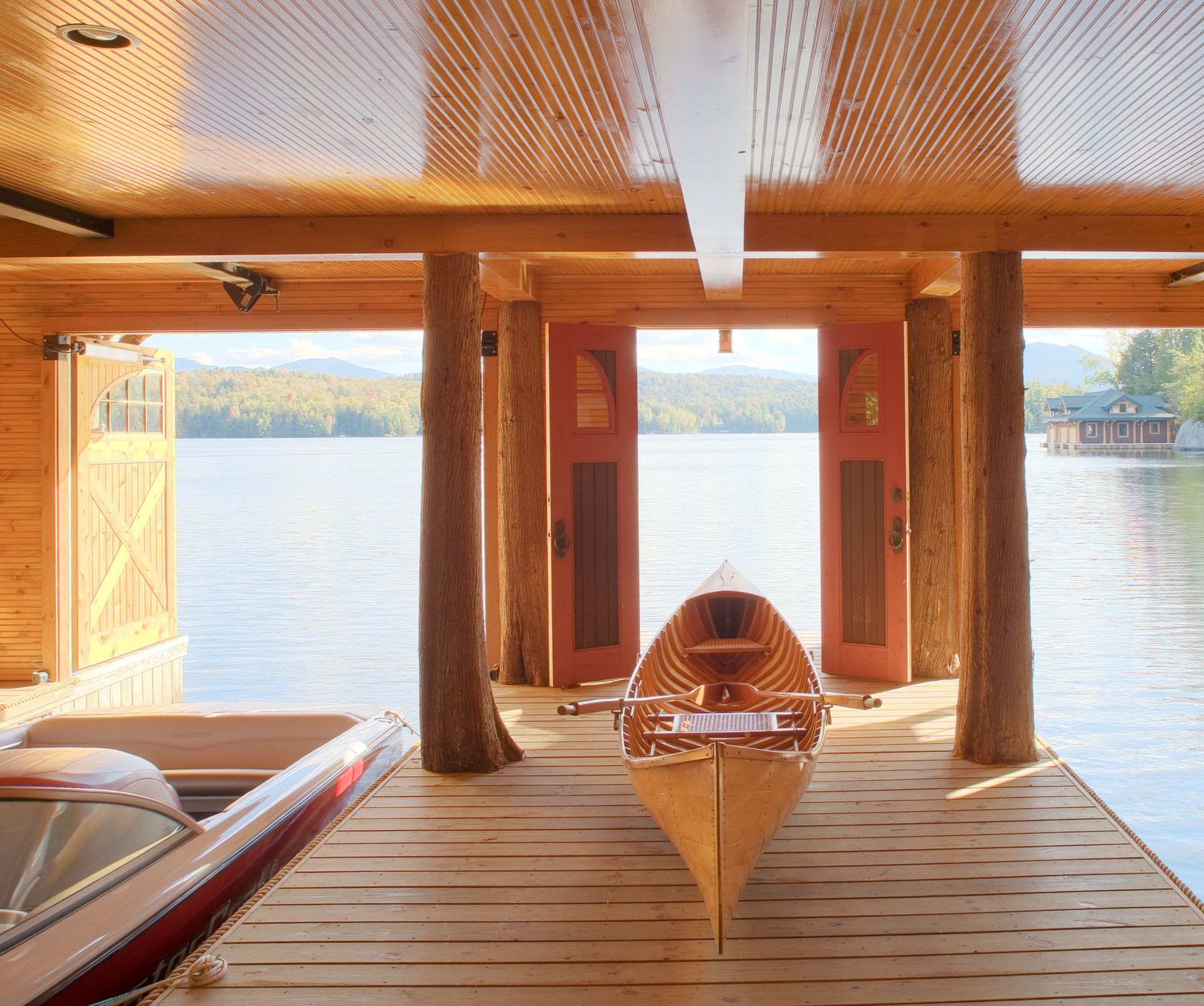 Kiwassa - 02 Boathouse architect in Adirondack Mountains | Adirondack Design