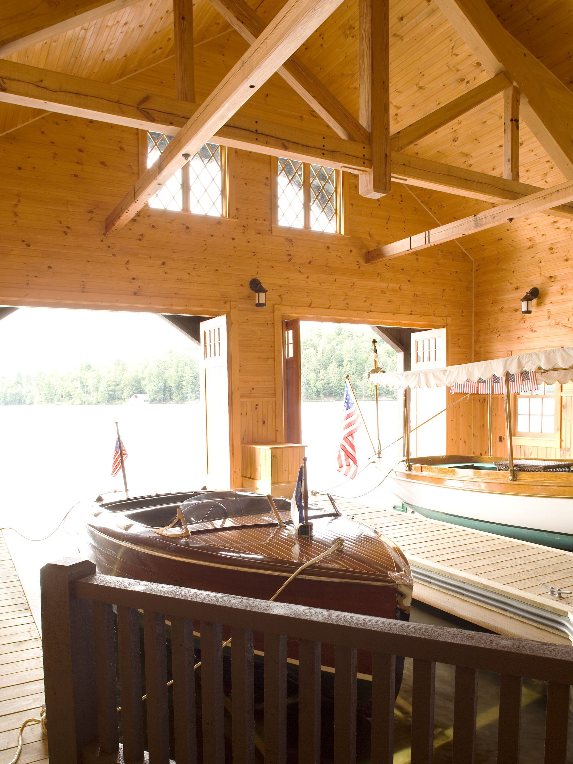 Spitfire - 05 Boathouse architect in Adirondack Mountains | Adirondack Design