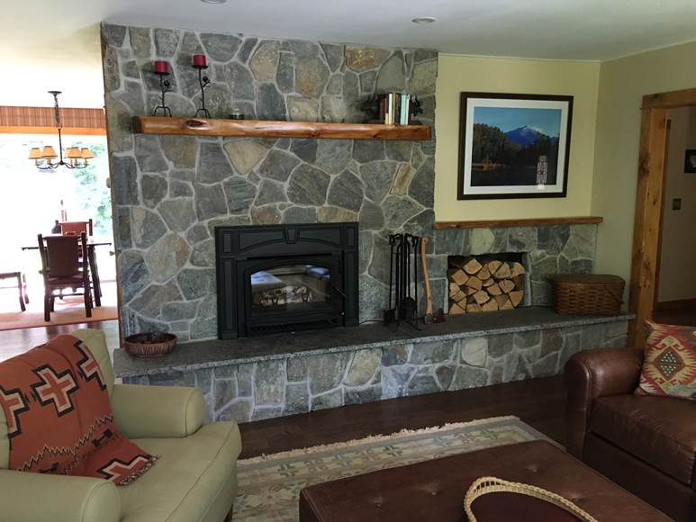Custom fireplace design | Adirondack Mountains | Adirondack Design