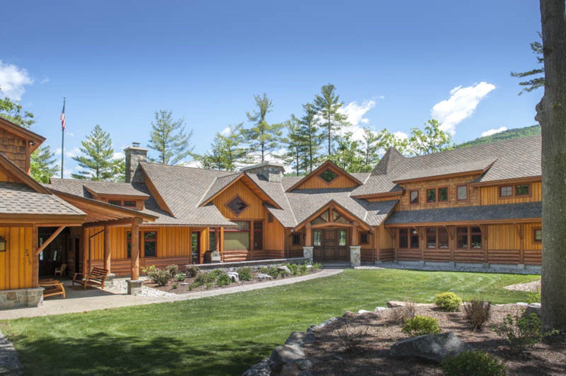Custom home architect in Adirondack Mountains | Adirondack Design