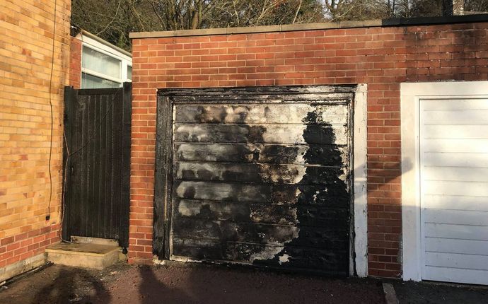 Fire damage image