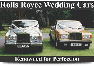 To enjoy arriving at your wedding in a Rolls Royce in Lockerbie call Rolls Royce Wedding Cars Royal Royce