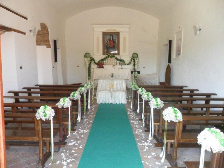 addobbi chiesa matrimonio