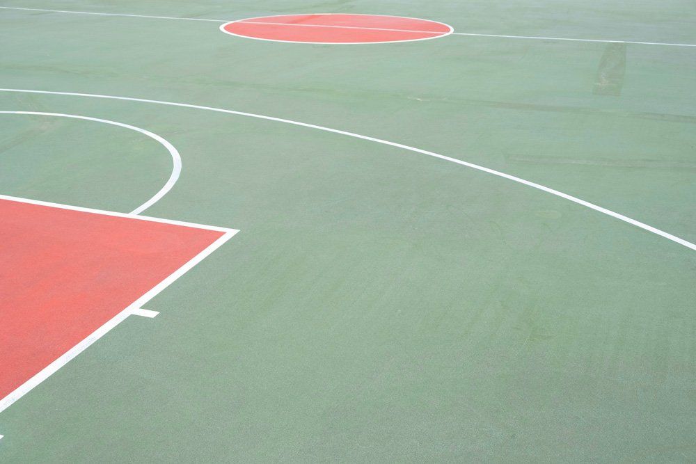 Large Sealed Court — Jacksonville, FL — Pro Sealed Asphalt Inc.