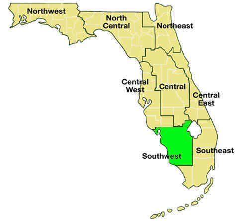 Southwest Florida Map