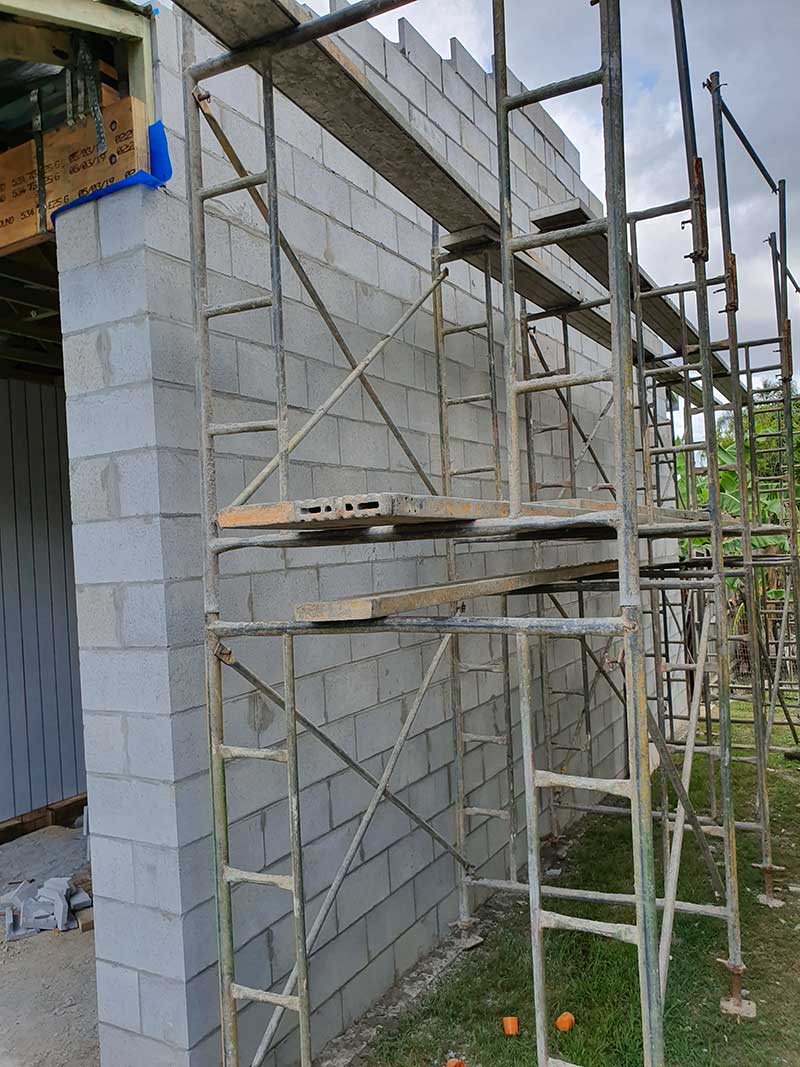 concrete brick wall