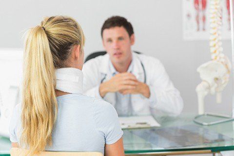 Doctor and Patient — Injury in Conway, SC Doctor and Patient — Injury in Conway, SC