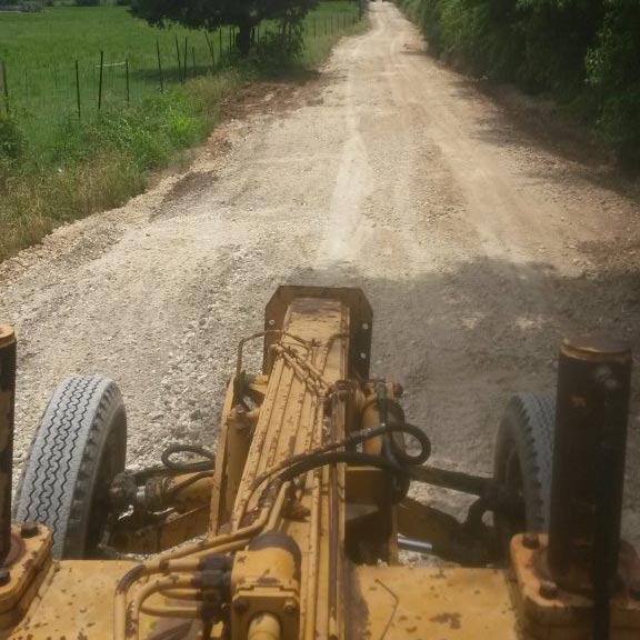 road grading