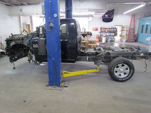 Frame Repair on Pick-Up Truck — Grand Rapids, MI — Bobs Collision Service