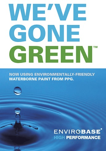 WE'VE GONE GREEN WE'VE GONE GREEN