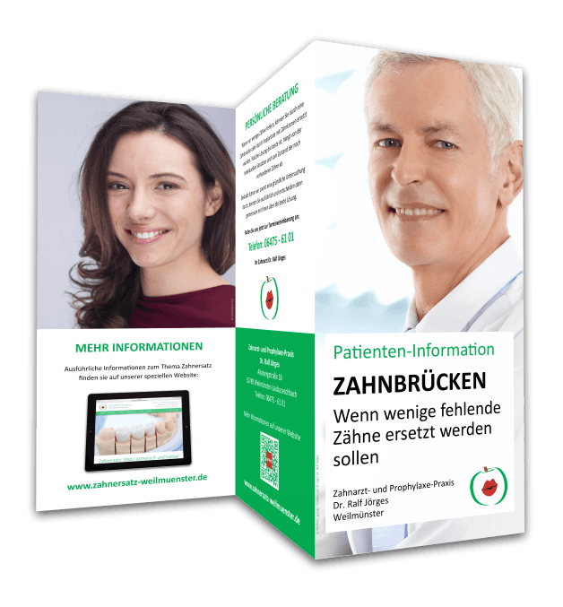 Flyer Zahnbrücken Flyer Zahnbrücken