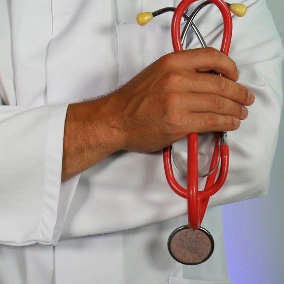 Doctor with stethoscope