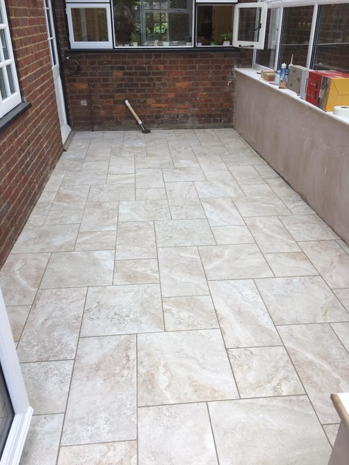 Floor tiling