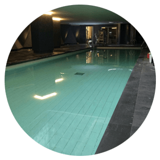 Swimming pools and wet rooms